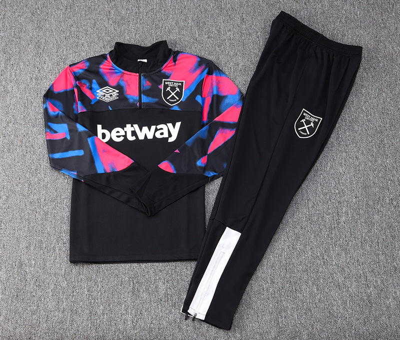 West Ham Black Tracksuit 2023/24