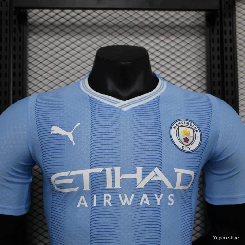 Manchester City Home Player Version Jersey 2023/24