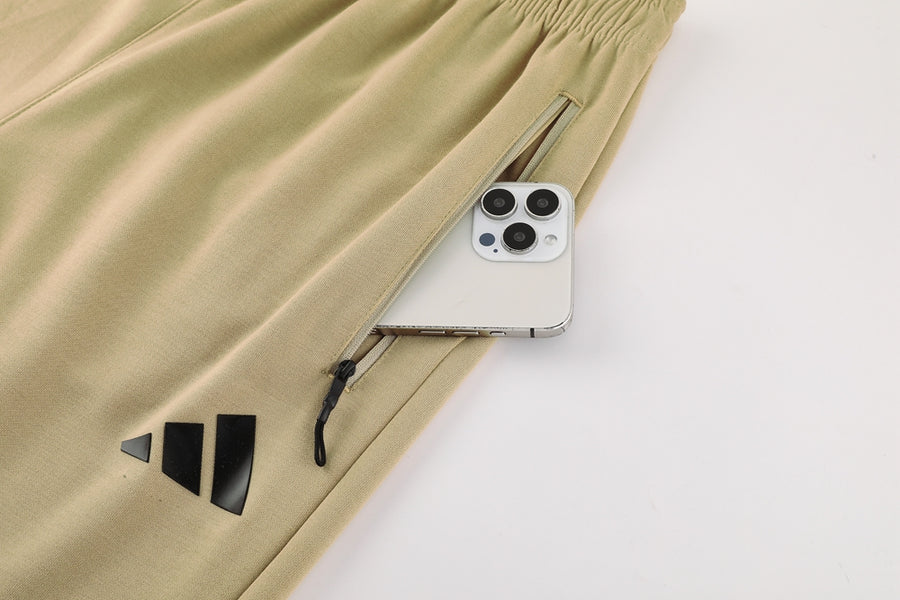 Survêtement Adidas ensemble jogging beige