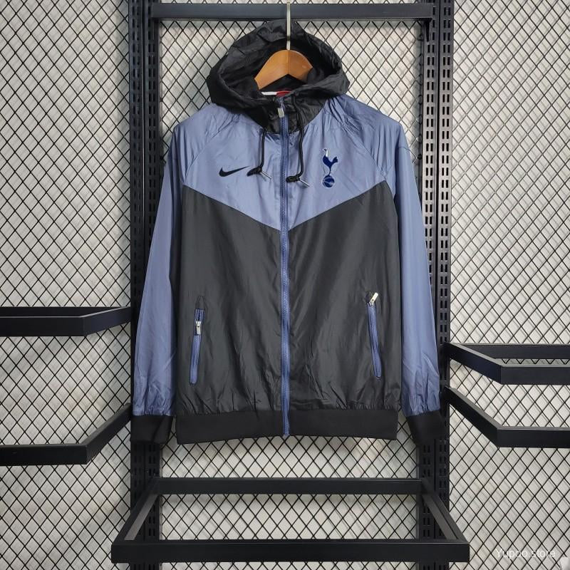 Tottenham Black/Purple Windbreaker Jacket 2023/24