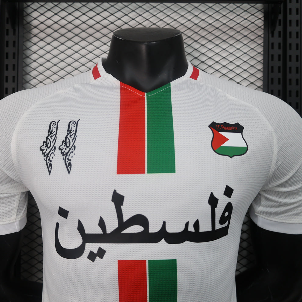 FC Palestine/Palestina White/White 2024/25 Football Shirt