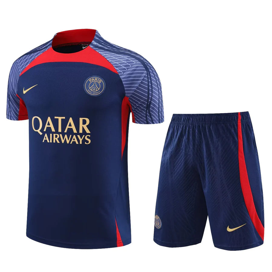 PSG Paris training kit blue/purple 2023/24