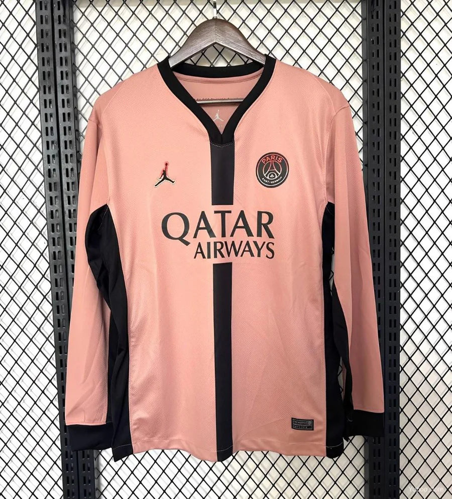 PSG Paris third long sleeve LS football jersey 2024/25
