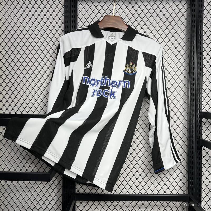 Newcastle Home Long Sleeve Football Shirt 2003/05
