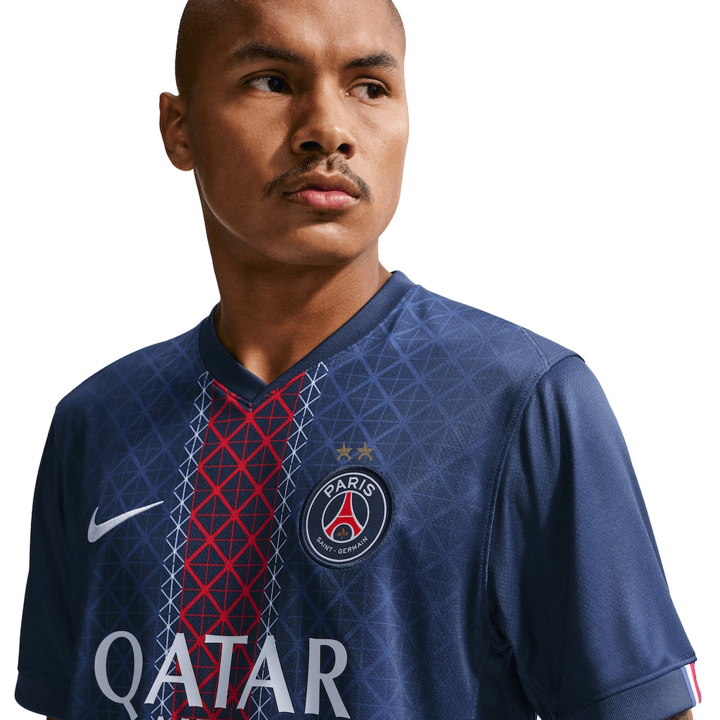 Maillot Domicile Deux étoiles Paris / PSG 25/26 - Flocage Champions D’Europe - 26