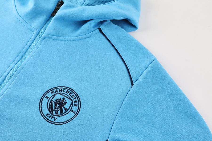 Survêtement ensemble Manchester City jogging capuche football 2025/26