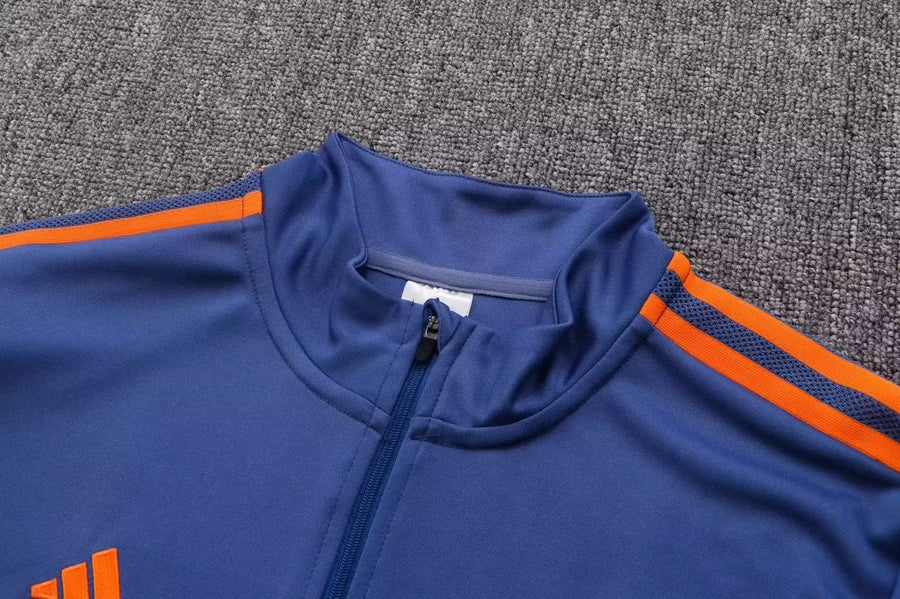 Manchester United Blue/Orange Tracksuit 2022/23