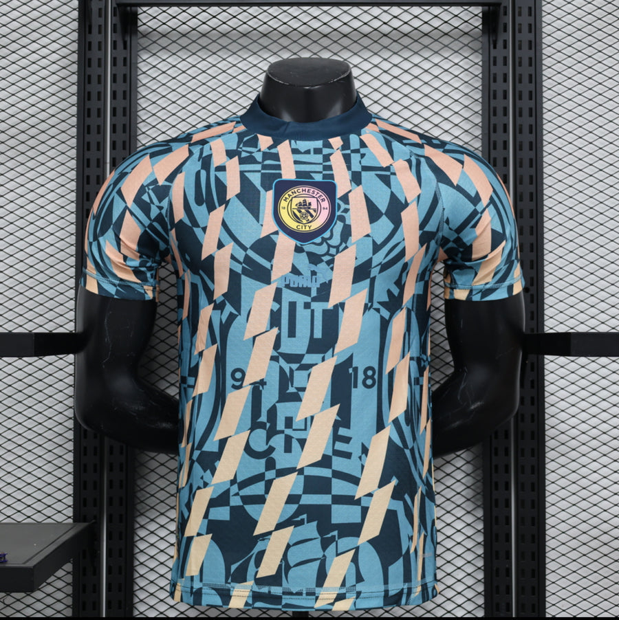 Maillot football Manchester City rétro vintage 2024/25