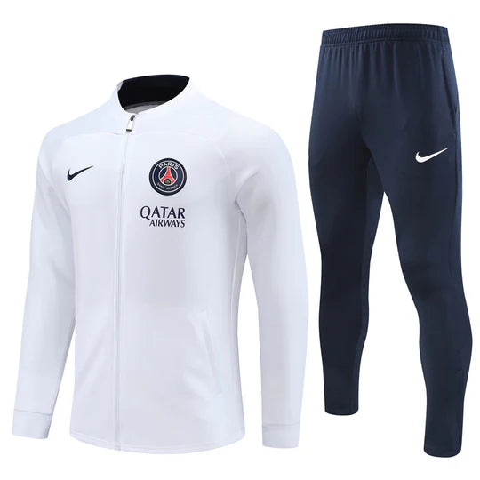 PSG Paris blue white tracksuit 2023/24