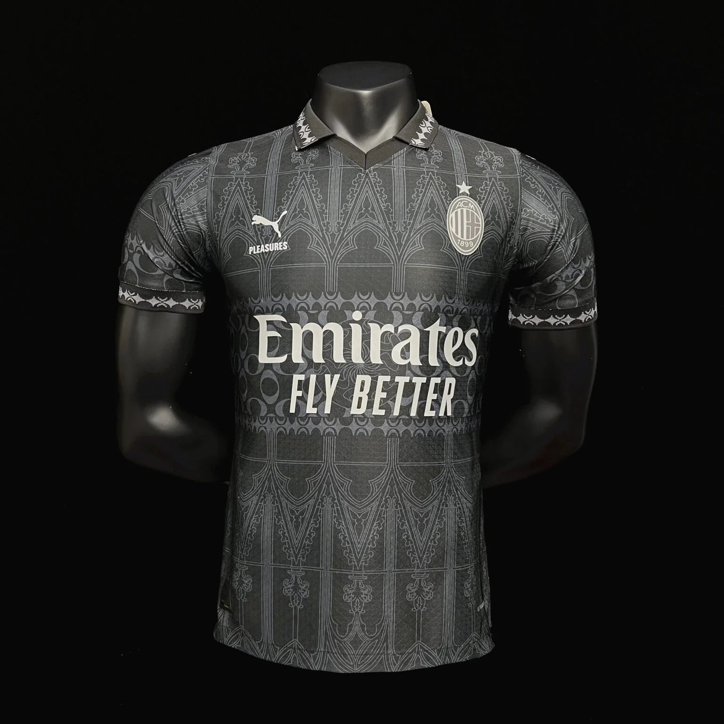 Milan AC Jersey x PLEASURES Forth 23/24 – Player Version
