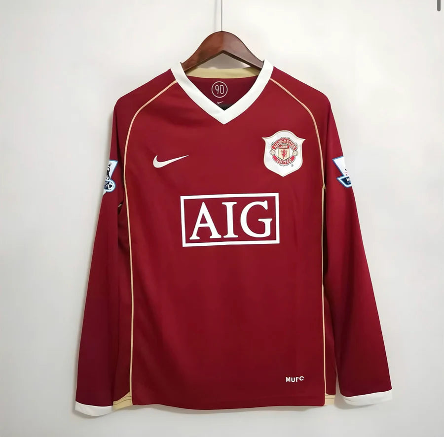 Manchester United RONALDO home jersey LS 2006/07