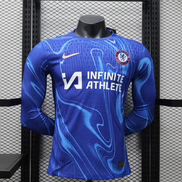 Chelsea Home Player Version LS Long Sleeve Football Shirt 2024/25