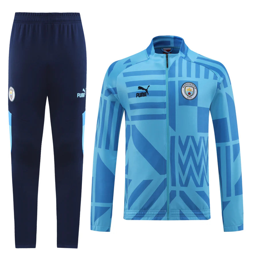 Manchester City Blue Tracksuit 2022/23