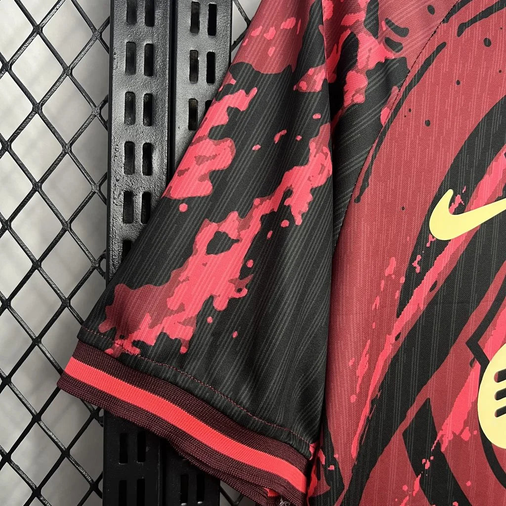 FC Barcelone maillot foot concept Rouge 2024 2025