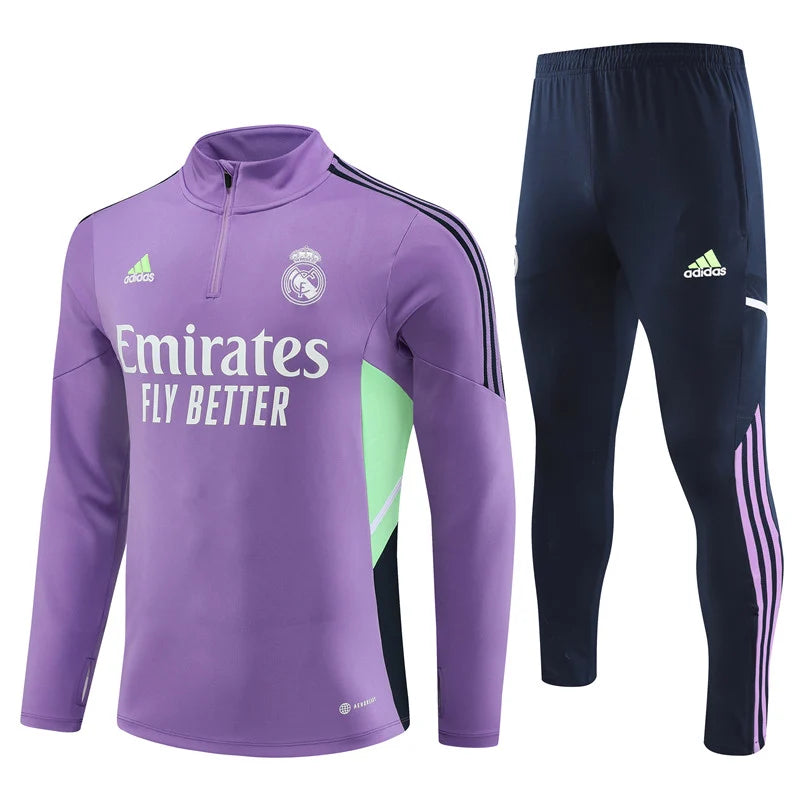 Survêtement Real Madrid mauve/noir 2023/24