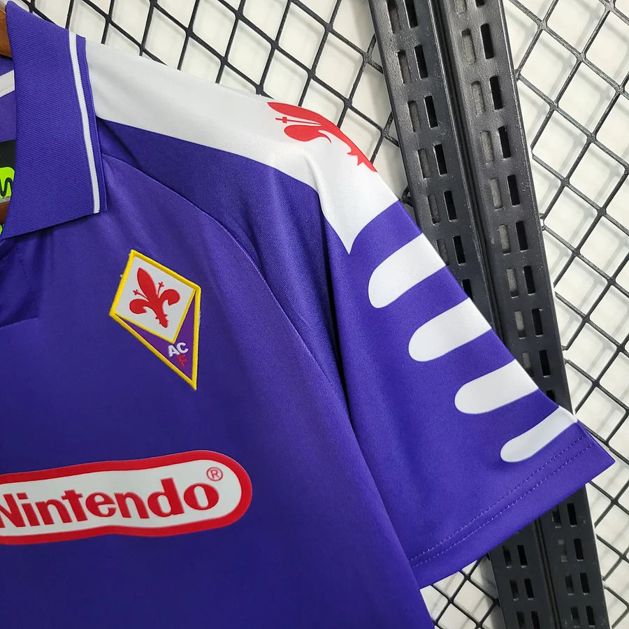 Maillot Fiorentina Rétro Domicile 1998-1999 - Violet