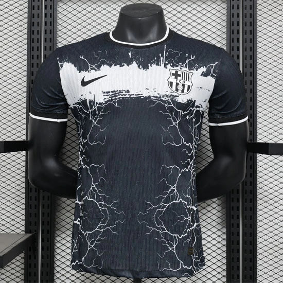 BARCELONE MAILLOT SPÉCIAL TONNERRE NOIR 24/25- PLAYER VERSION