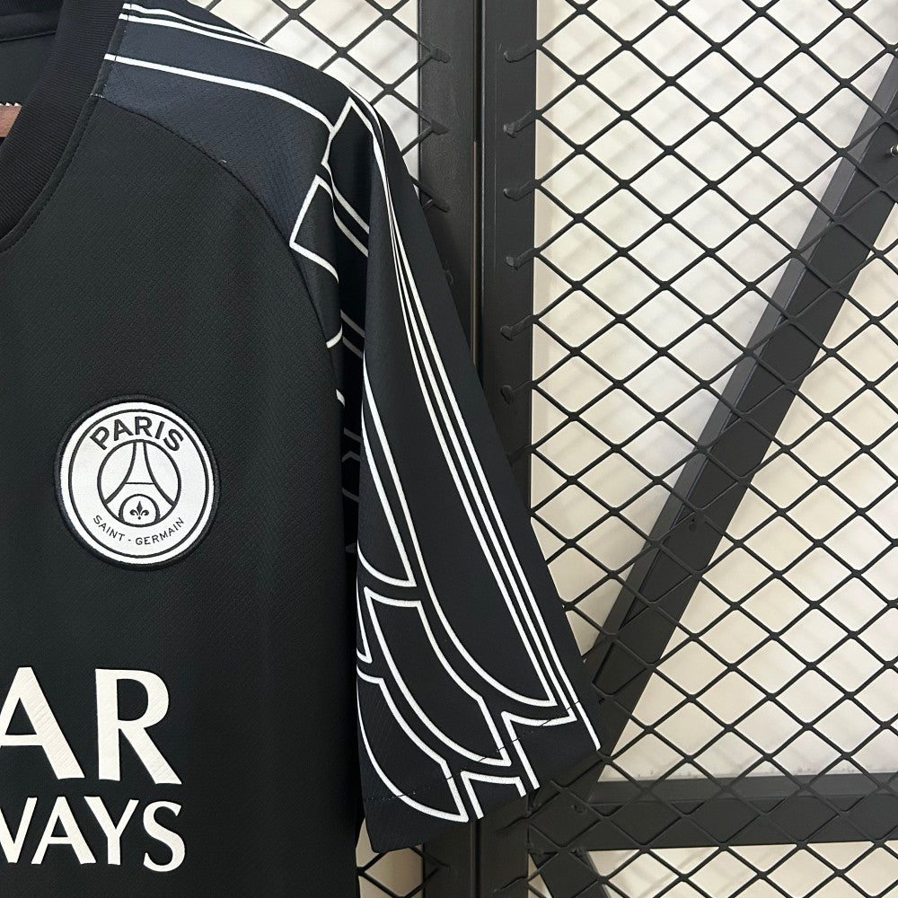 Maillot football PSG/Paris Fourth Noir Special 2024/25