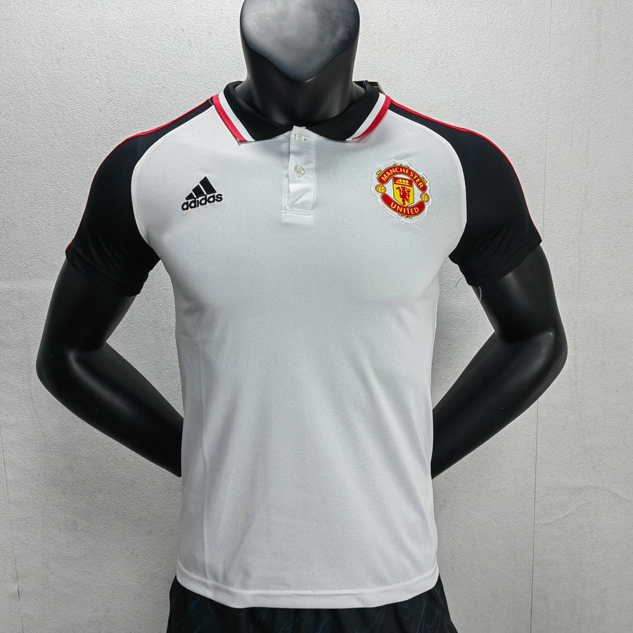 Manchester United Polo White/White 2023/24