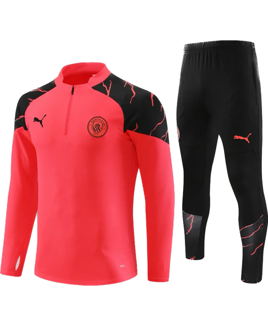 Manchester City Red Tracksuit 2023/24