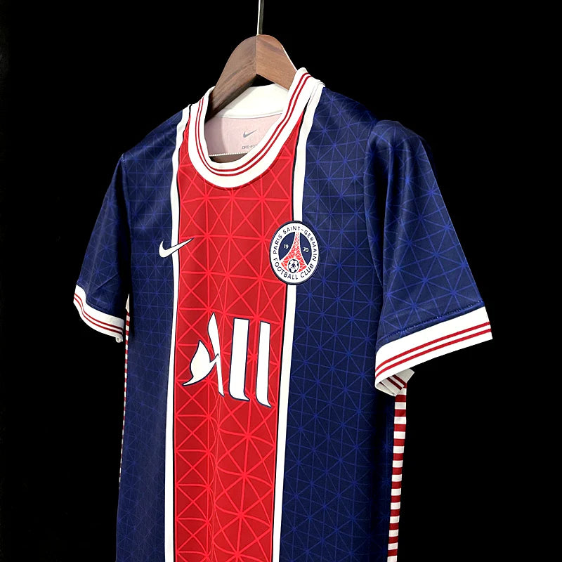 PSG Paris training blue jersey 2021/22