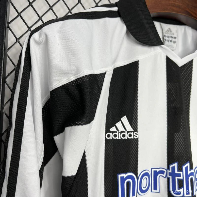 Newcastle Home Long Sleeve Football Shirt 2003/05