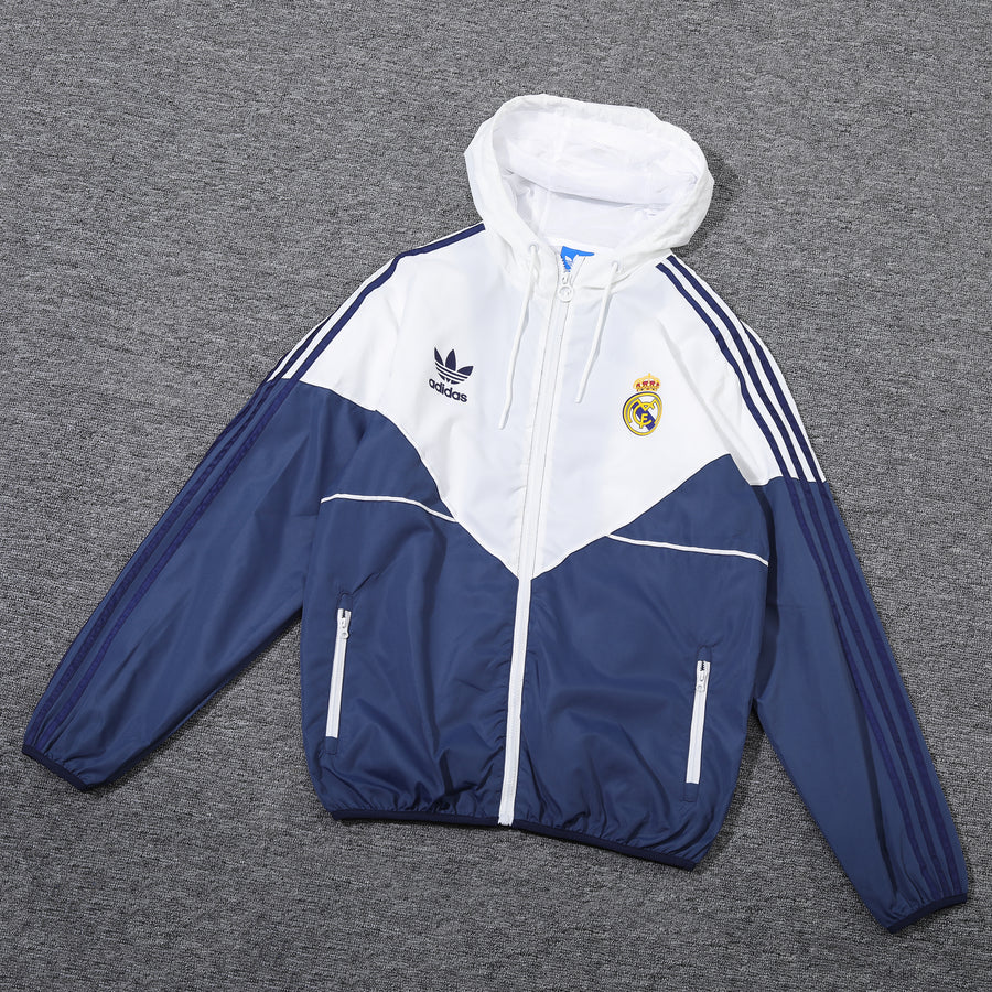 Real Madrid white coat jacket 2024/25
