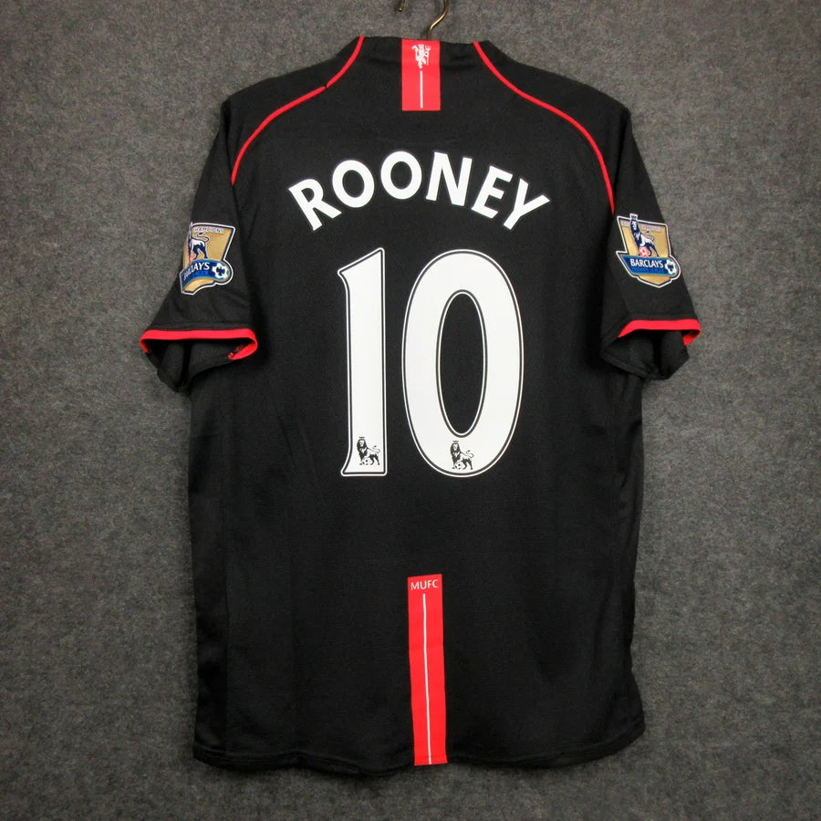 Maillot football Manchester United extérieur 2007/08 ROONEY #10