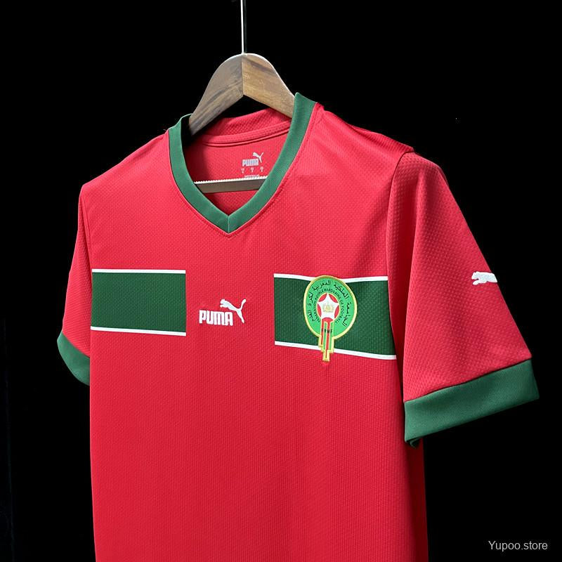 Morocco Home Jersey World Cup 2022/23
