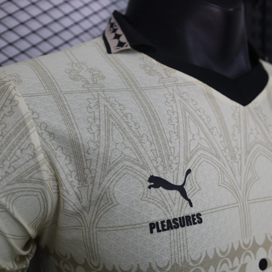 AC Milan Puma x Pleasures Beige Jersey 2024/25- Player Version