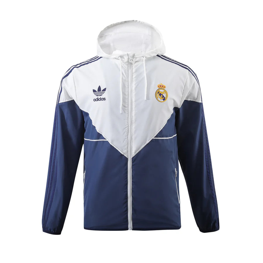 Real Madrid white coat jacket 2024/25