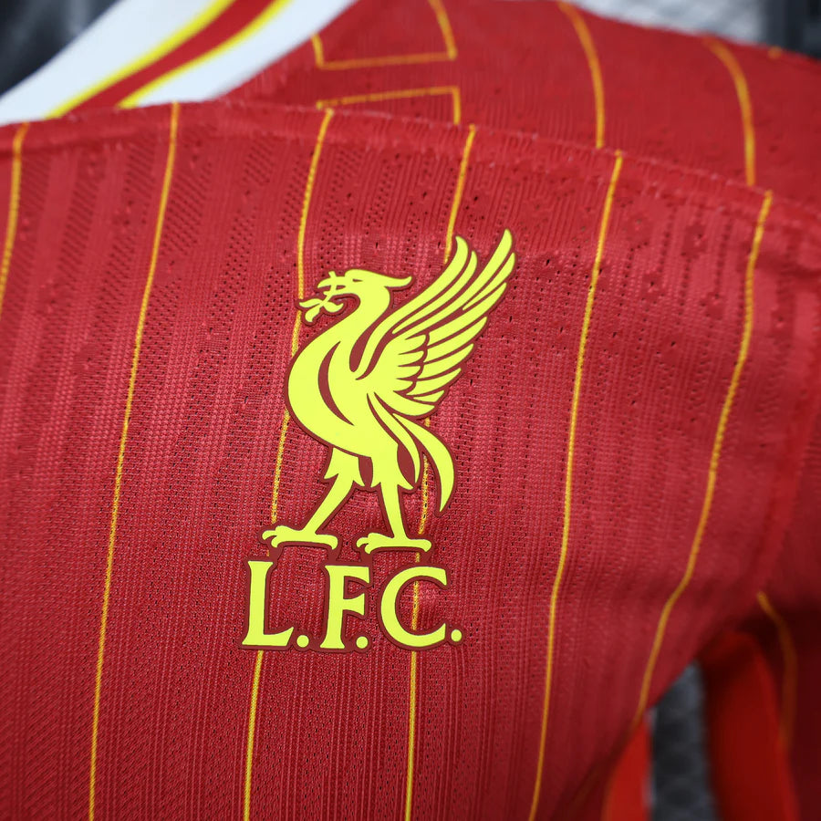 Liverpool Home Player Version Long Sleeve Jersey LS 2024/25