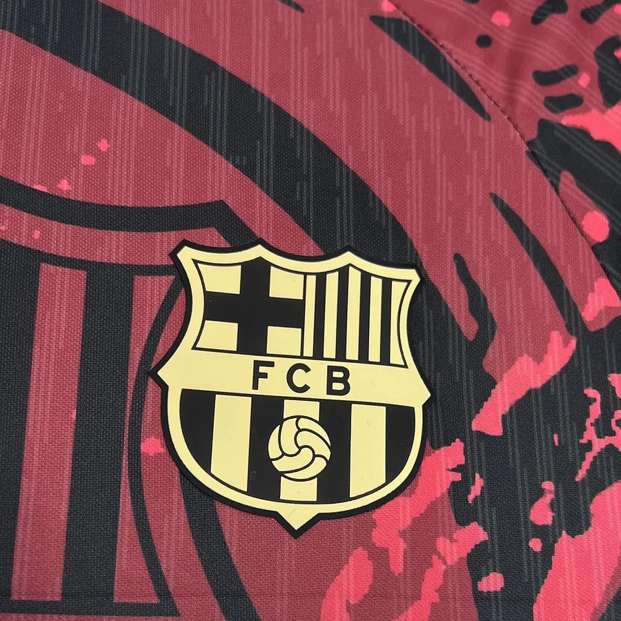 FC Barcelone maillot foot concept Rouge 2024 2025