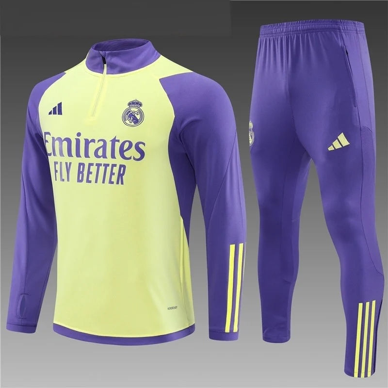 Survêtement Real Madrid Jaune/Violet 2023/24
