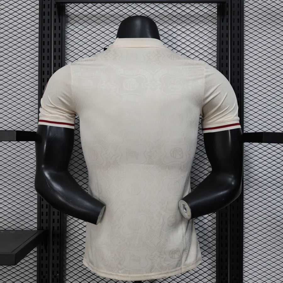 Maillot football Bayern Munich 125 ans Beige Player Version 2025/26