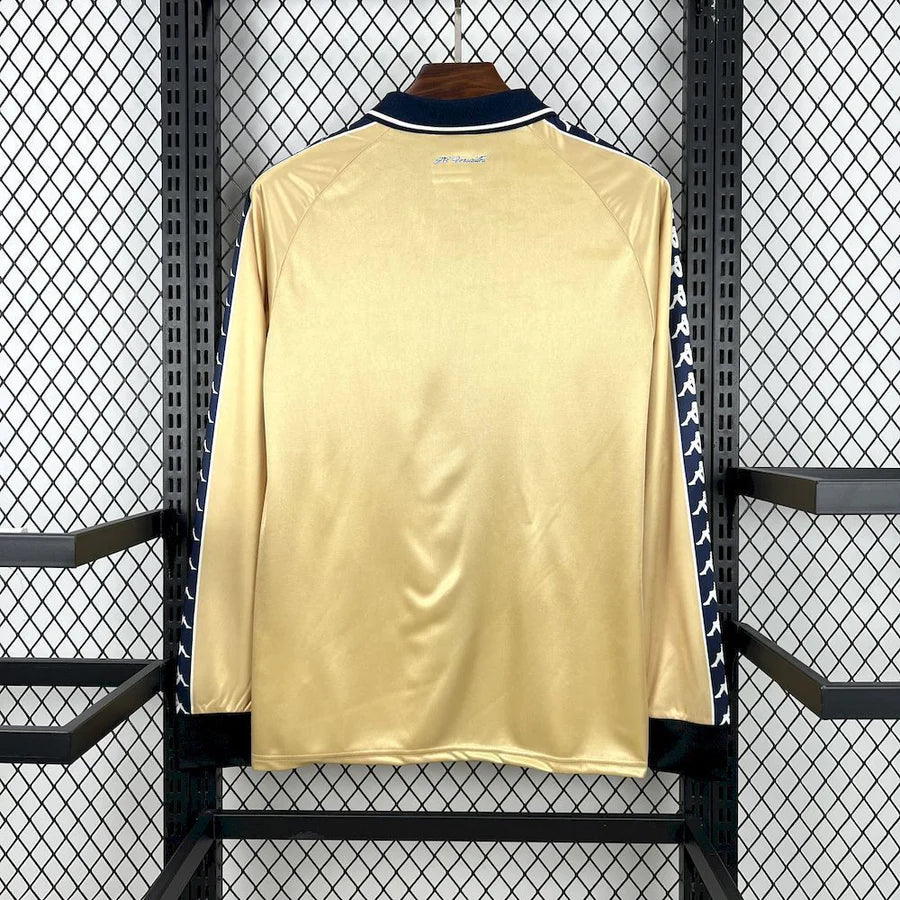 Maillot football FC Versailles x Kappa Classy Gold Blue 2025/26