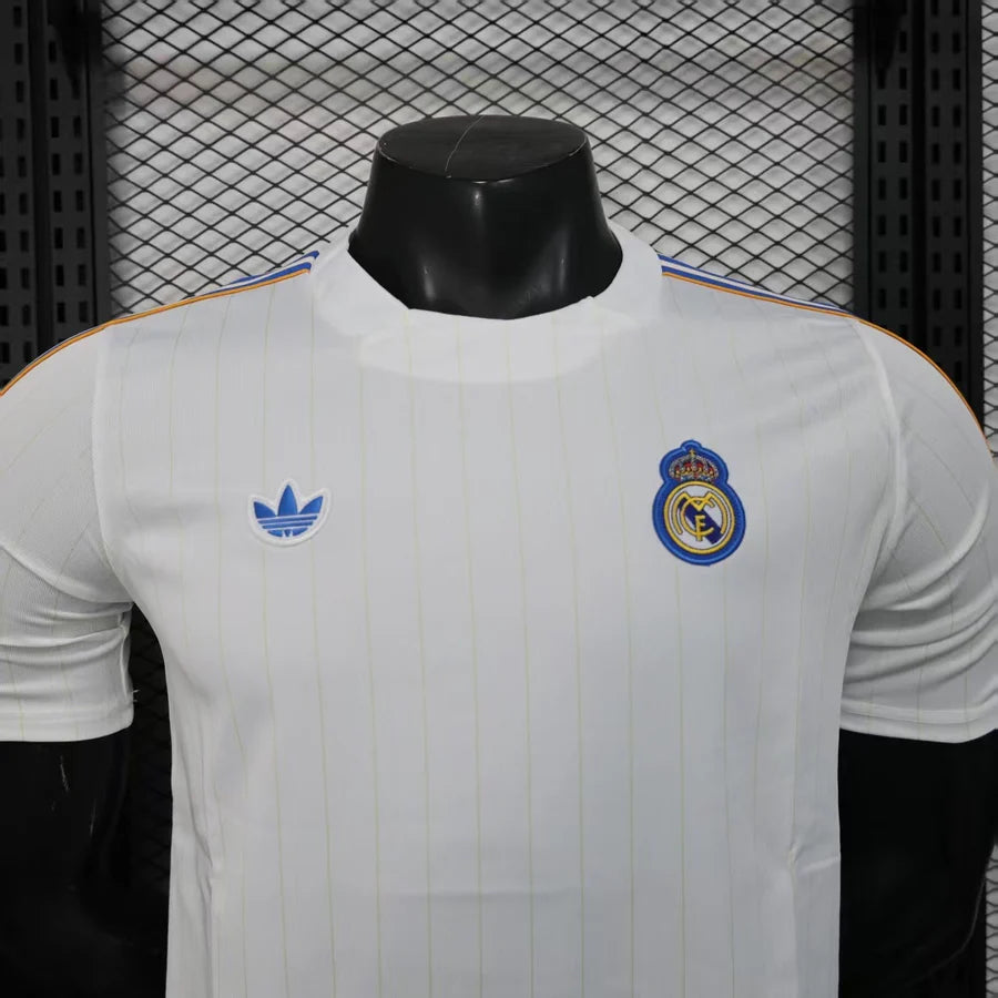 Maillot Real Madrid Vintage Rétro Blanc Player Version 2025/26
