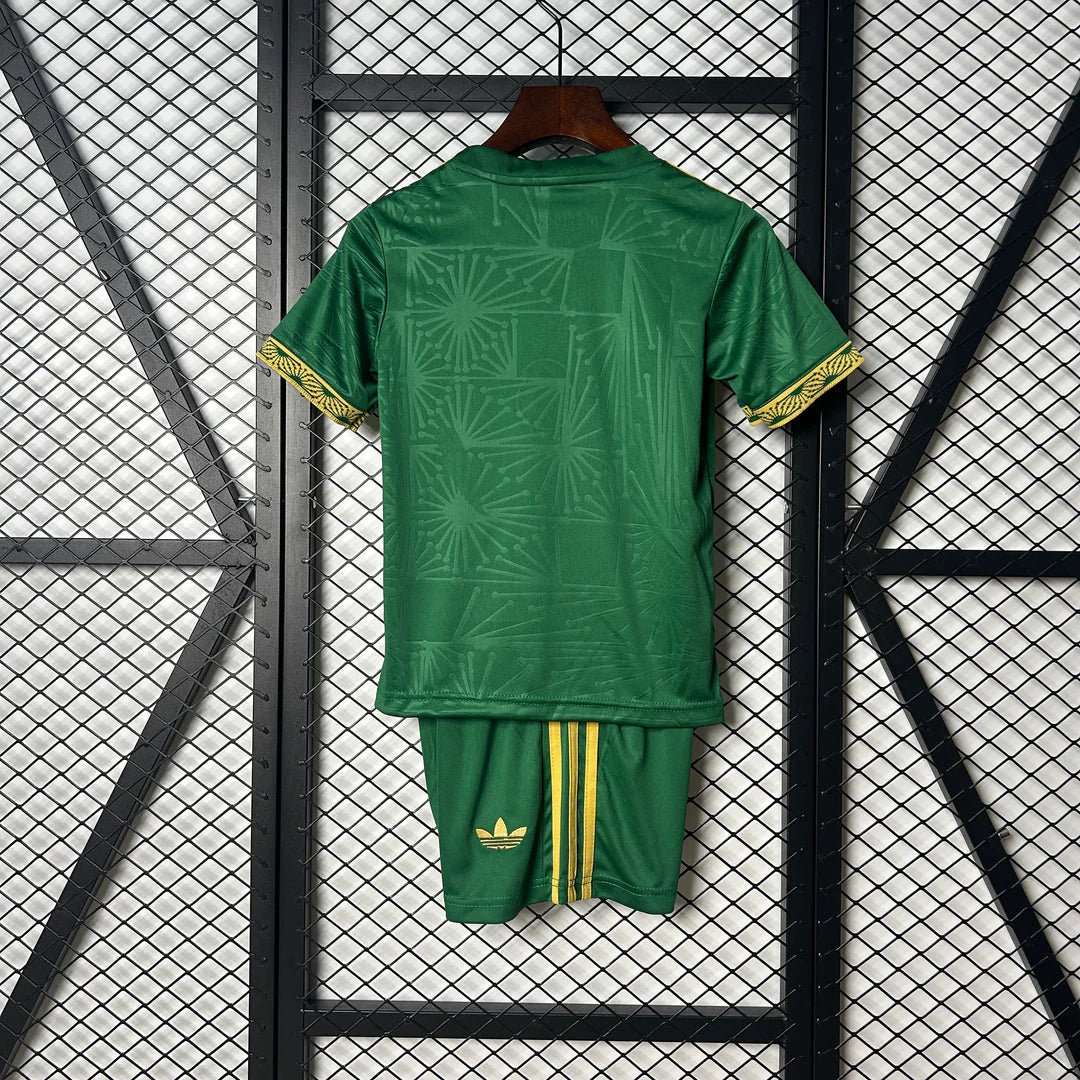 Kit ensemble football Mexique/Mexico vert adulte/enfant 2025/26