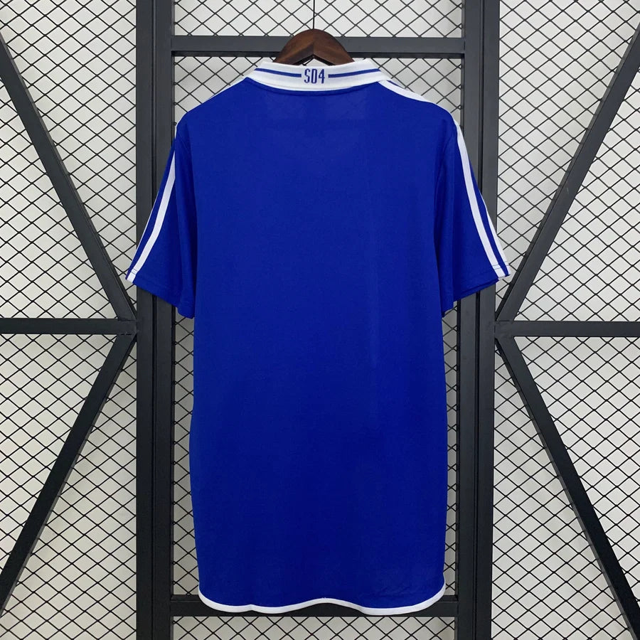 Maillot football Schalke domicile 2001/02