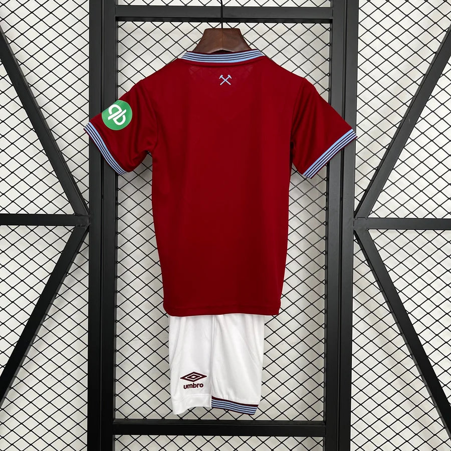 Kit ensemble football West Ham domicile 2025/26