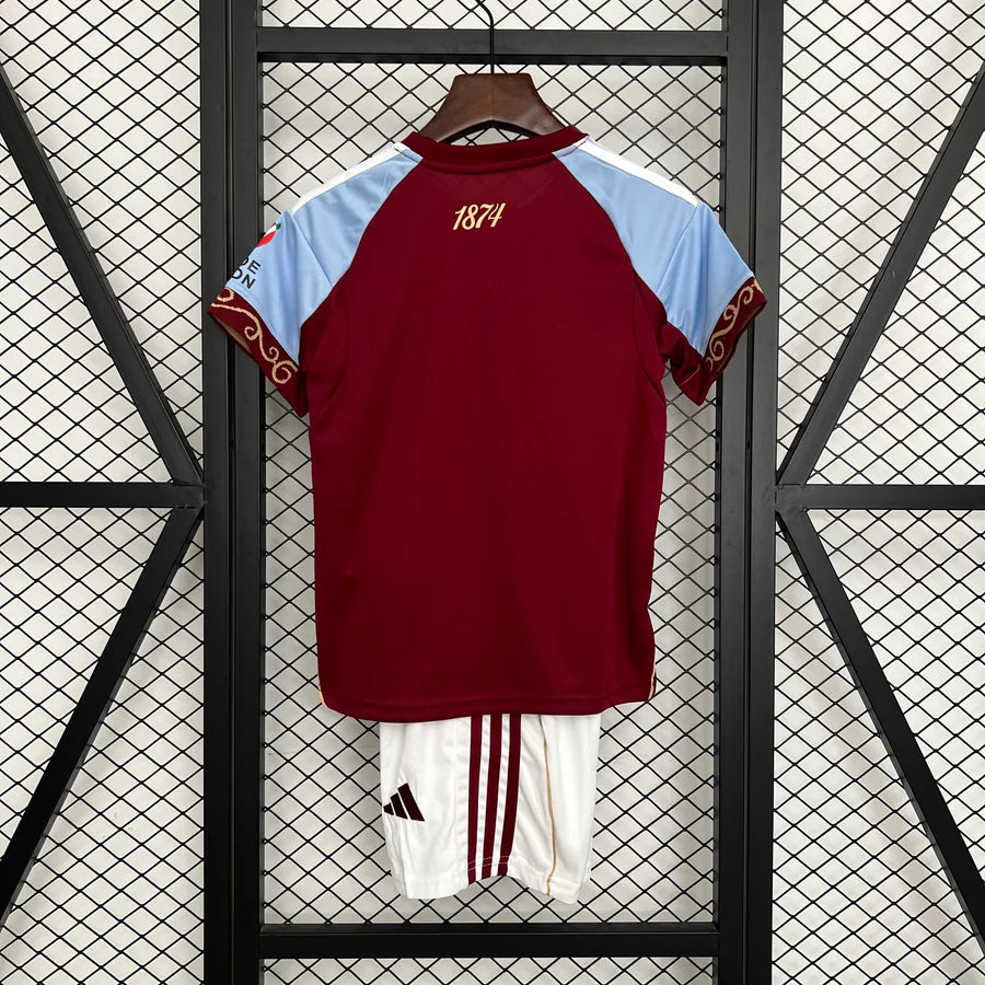 Kit ensemble football Aston Villa domicile 2025/26