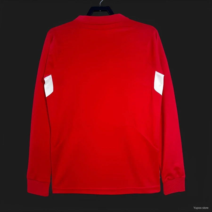 Maillot football Liverpool domicile manches longues Finale 2004/05