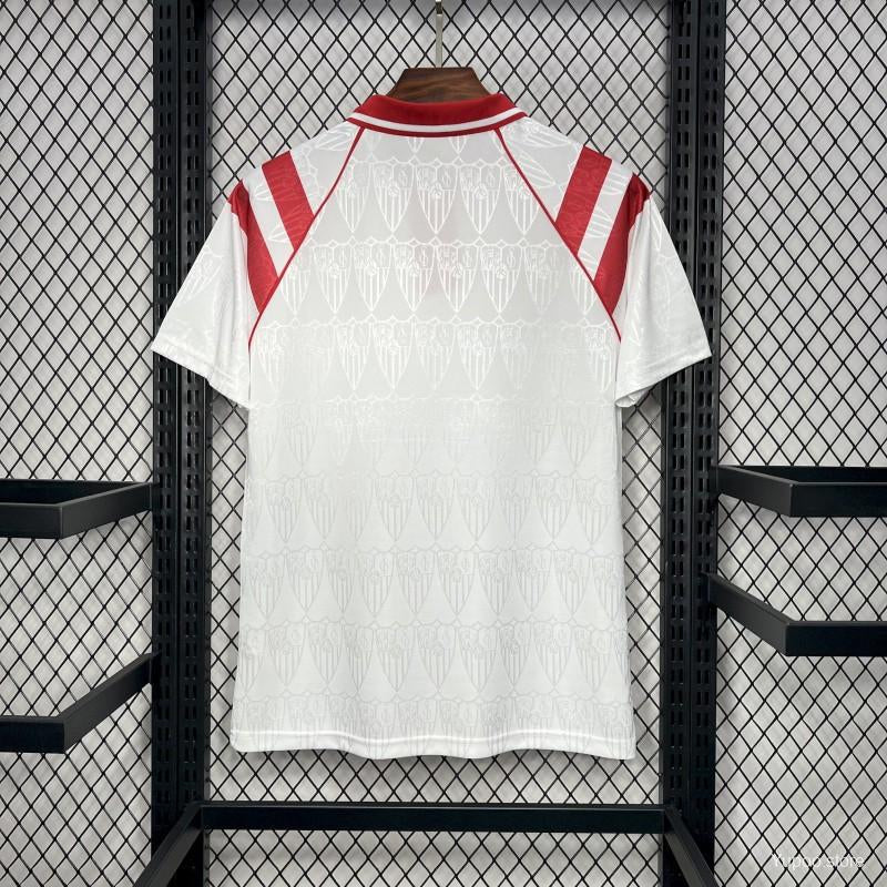 Maillot football Séville Sevilla domicile 1992/93