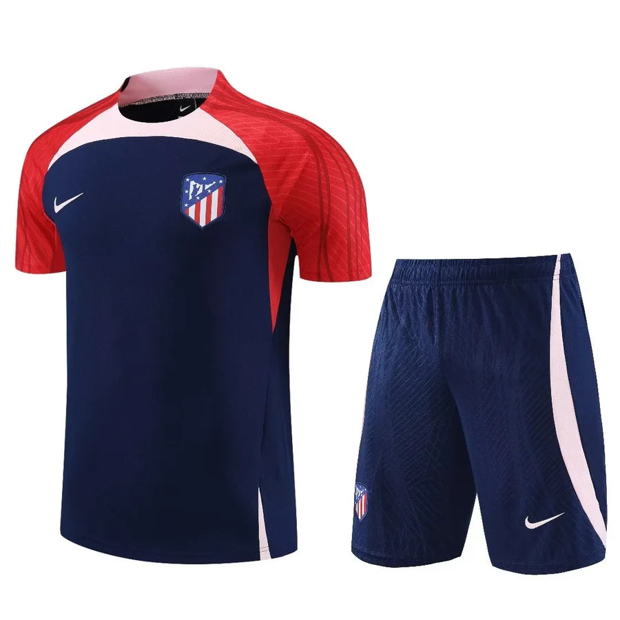 Kit Atletico Madrid training bleu/rouge 2023/24