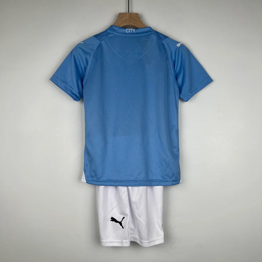 Kit ensemble football Manchester City domicile 2023/24
