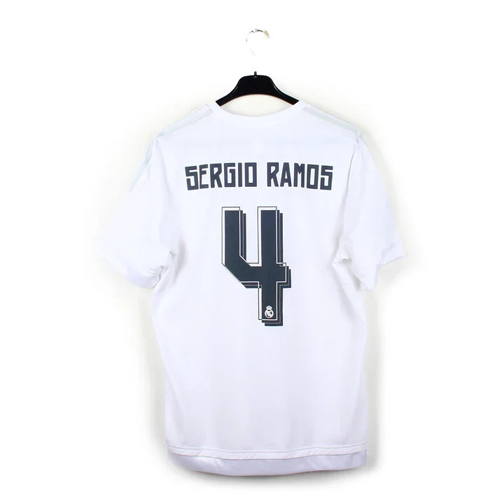 Maillot football Real Madrid domicile 2015/16 SERGIO RAMOS #4