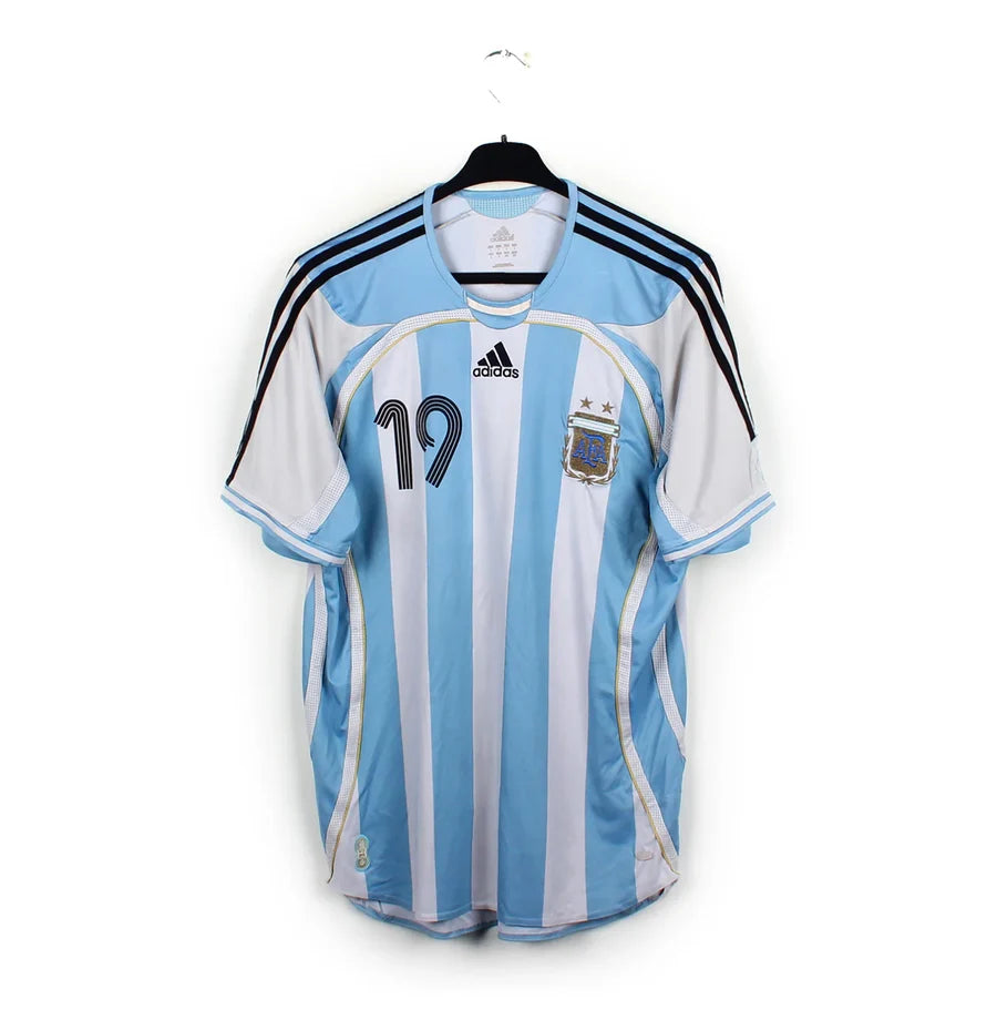 Maillot football Argentine/Argentina domicile 2005/07 MESSI #19