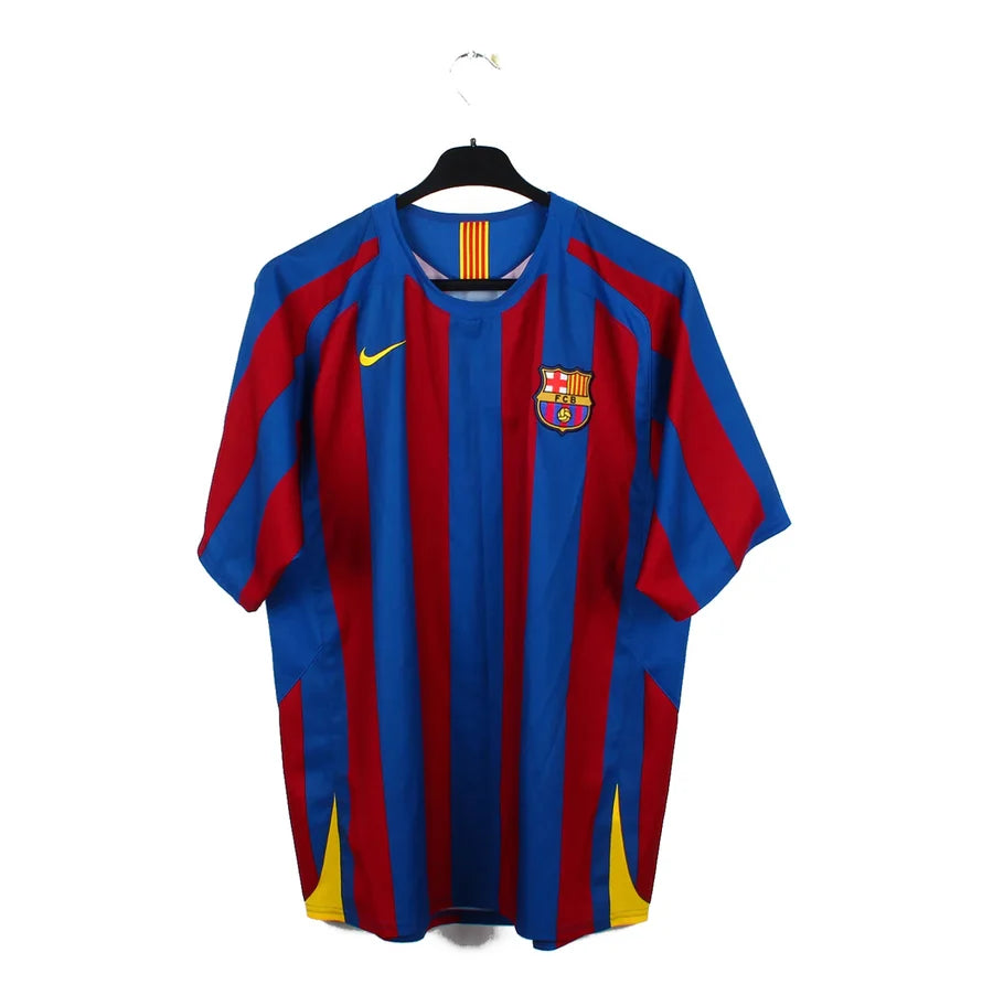 Maillot football FC Barcelone Barcelona domicile 2005/06 ETO’O #9