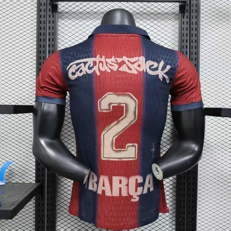 Maillot football Fc Barcelone/Barcelona Travis Scott Player Version 2025/26