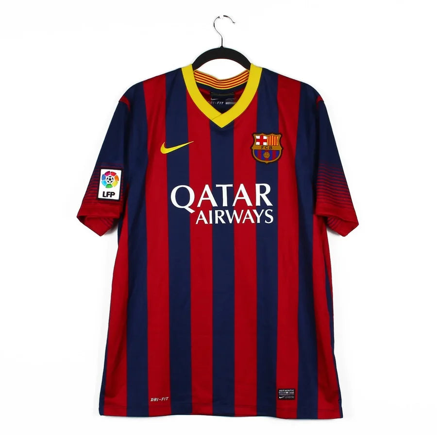 Maillot football FC Barcelone Barcelona domicile 2013/14 INIESTA #8